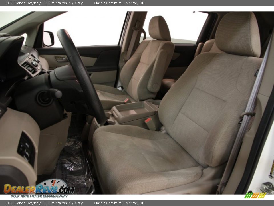 2012 Honda Odyssey EX Taffeta White / Gray Photo #5