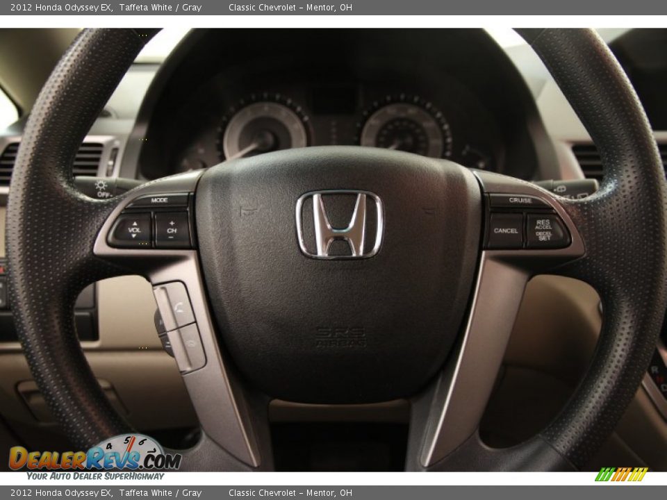 2012 Honda Odyssey EX Steering Wheel Photo #6