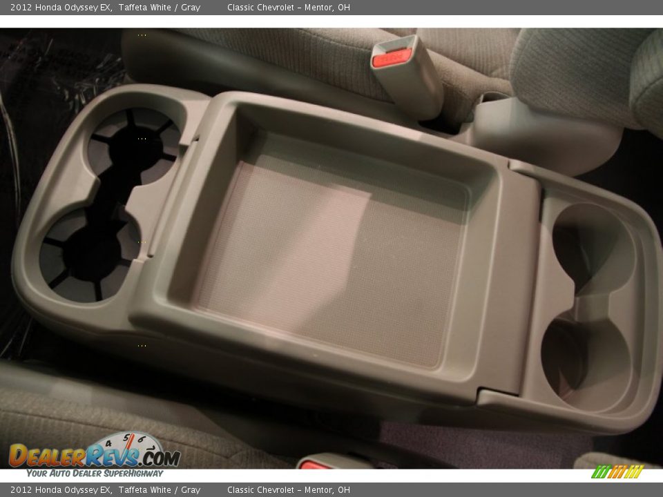 2012 Honda Odyssey EX Taffeta White / Gray Photo #21