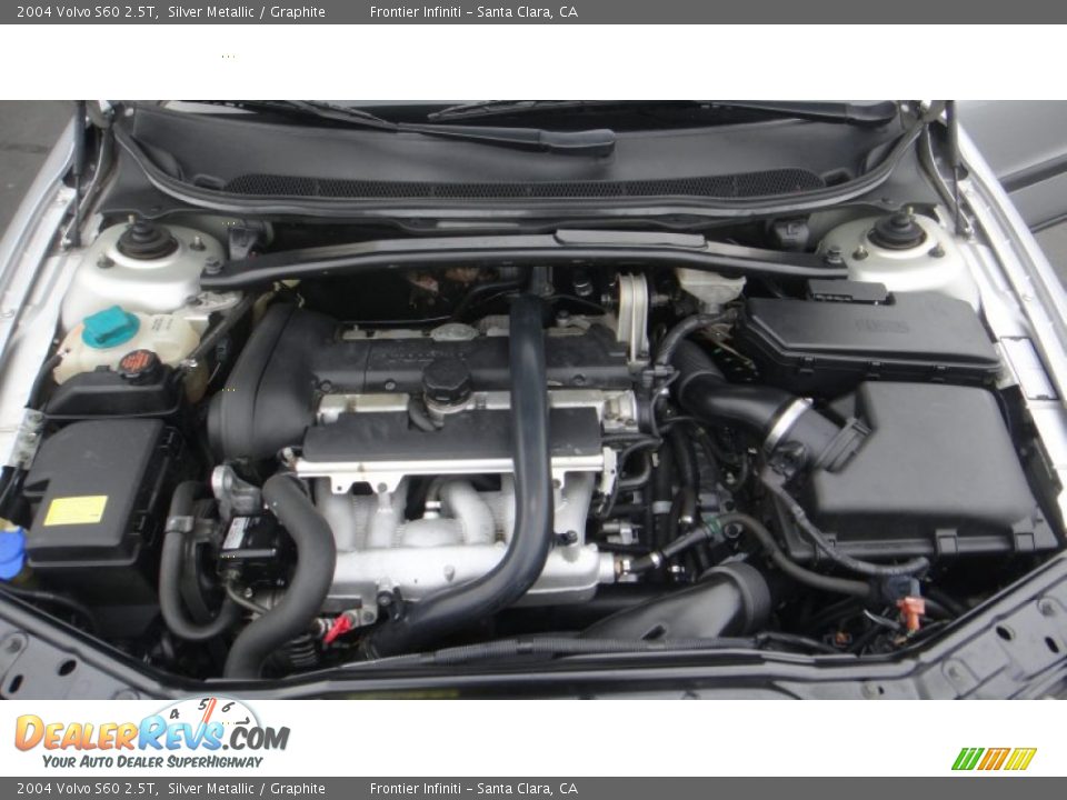 2004 Volvo S60 2.5T 2.5 Liter Turbocharged DOHC 20 Valve Inline 5 Cylinder Engine Photo #30