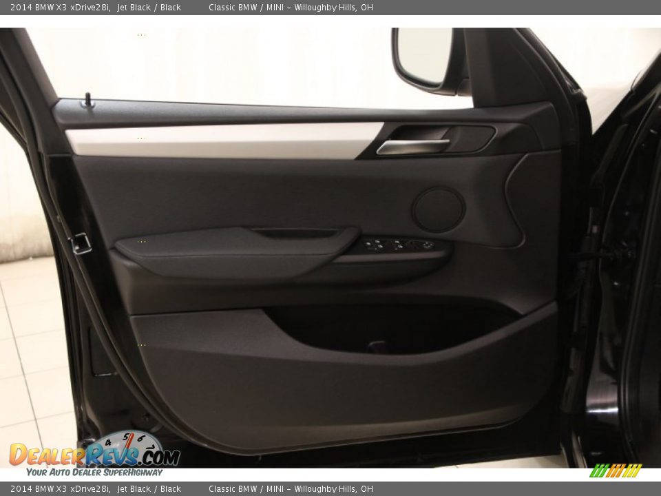 2014 BMW X3 xDrive28i Jet Black / Black Photo #4