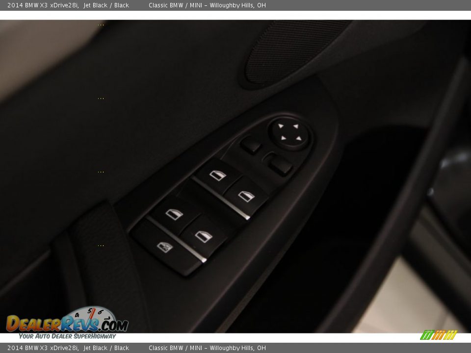 2014 BMW X3 xDrive28i Jet Black / Black Photo #5