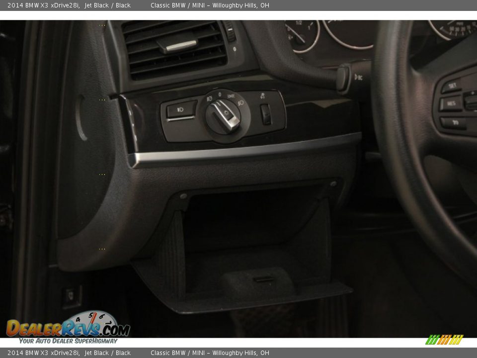 2014 BMW X3 xDrive28i Jet Black / Black Photo #6