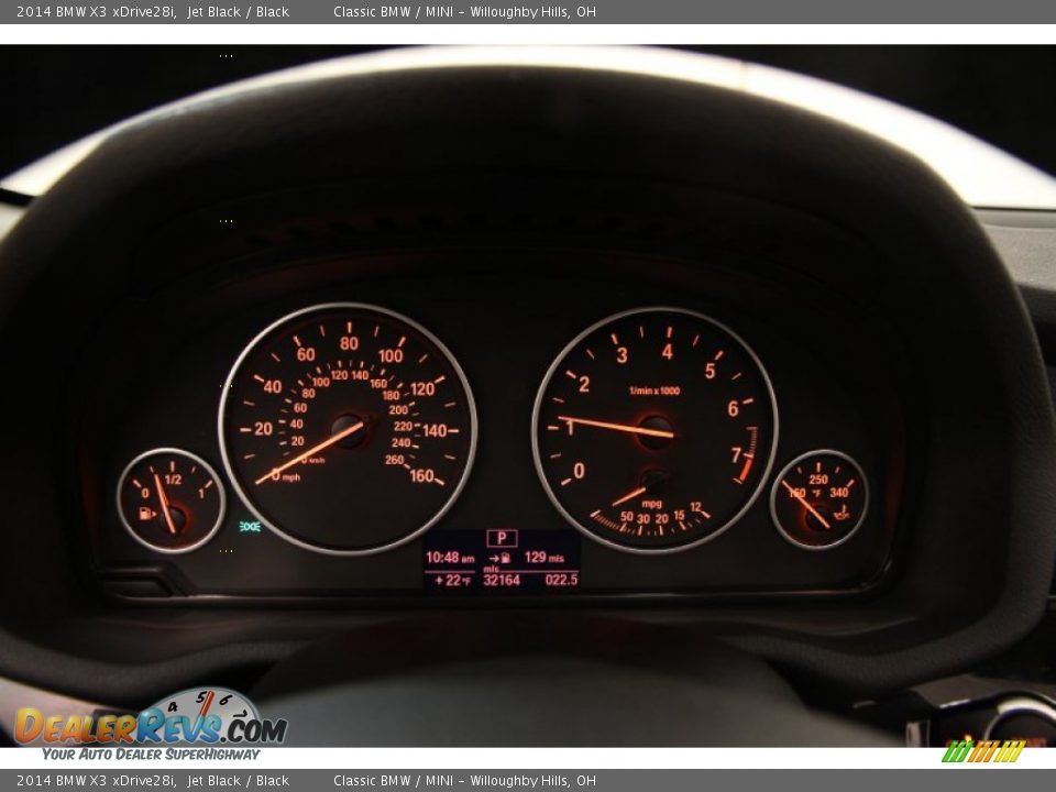 2014 BMW X3 xDrive28i Jet Black / Black Photo #11