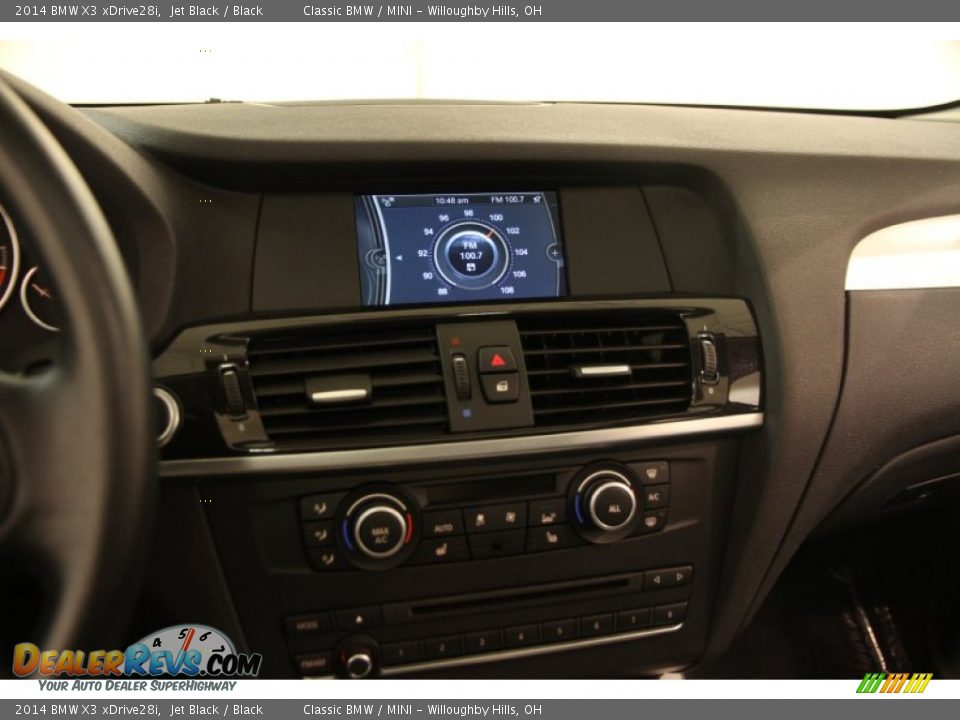 2014 BMW X3 xDrive28i Jet Black / Black Photo #13