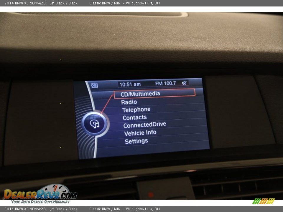 2014 BMW X3 xDrive28i Jet Black / Black Photo #15