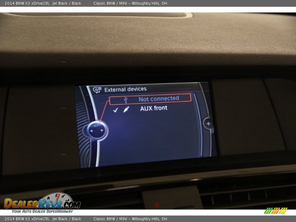 2014 BMW X3 xDrive28i Jet Black / Black Photo #16