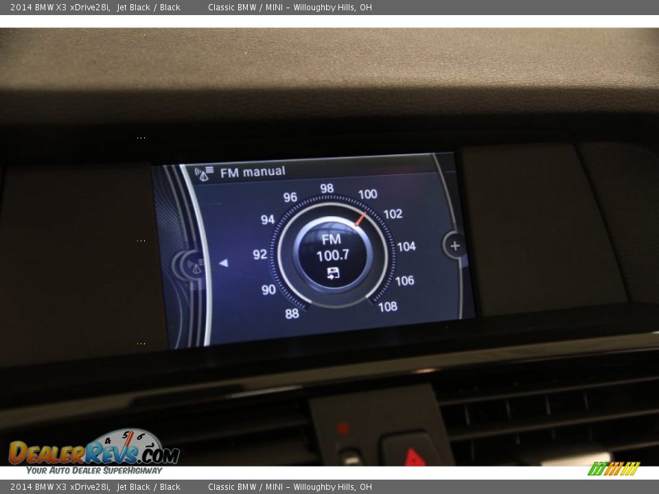 2014 BMW X3 xDrive28i Jet Black / Black Photo #17