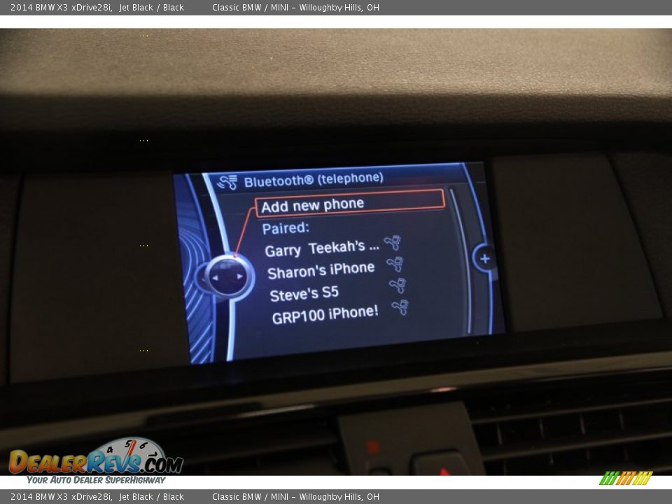 2014 BMW X3 xDrive28i Jet Black / Black Photo #19