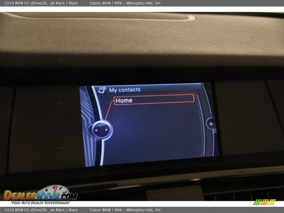 2014 BMW X3 xDrive28i Jet Black / Black Photo #20