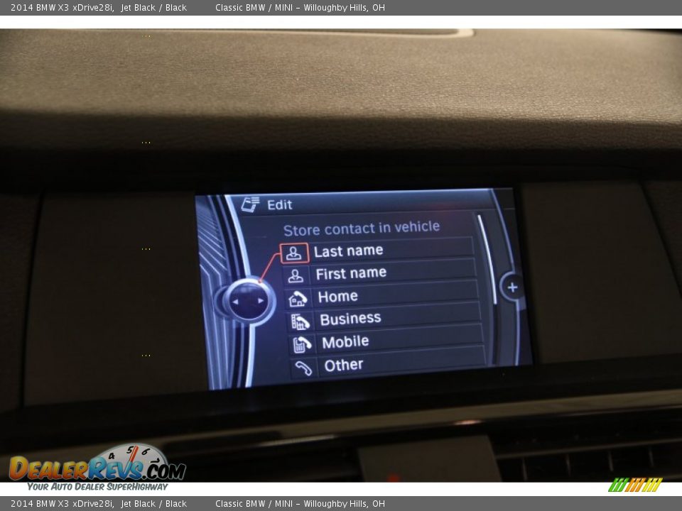 2014 BMW X3 xDrive28i Jet Black / Black Photo #21