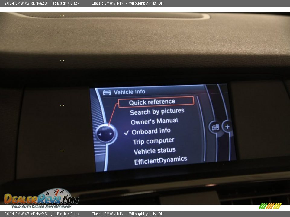 2014 BMW X3 xDrive28i Jet Black / Black Photo #25