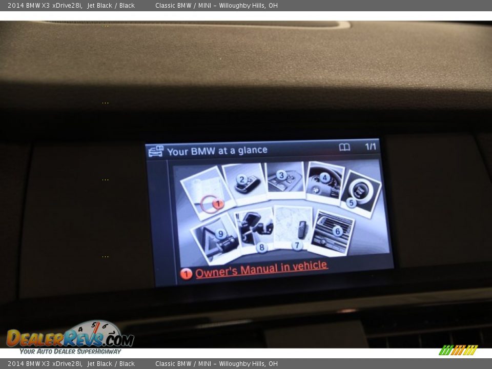 2014 BMW X3 xDrive28i Jet Black / Black Photo #26