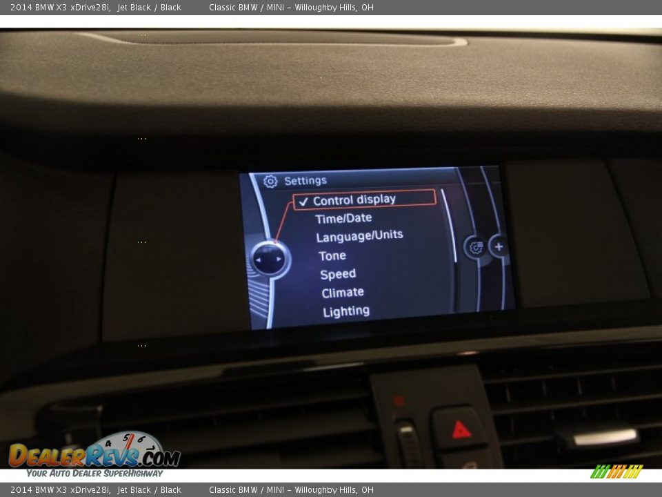 2014 BMW X3 xDrive28i Jet Black / Black Photo #30