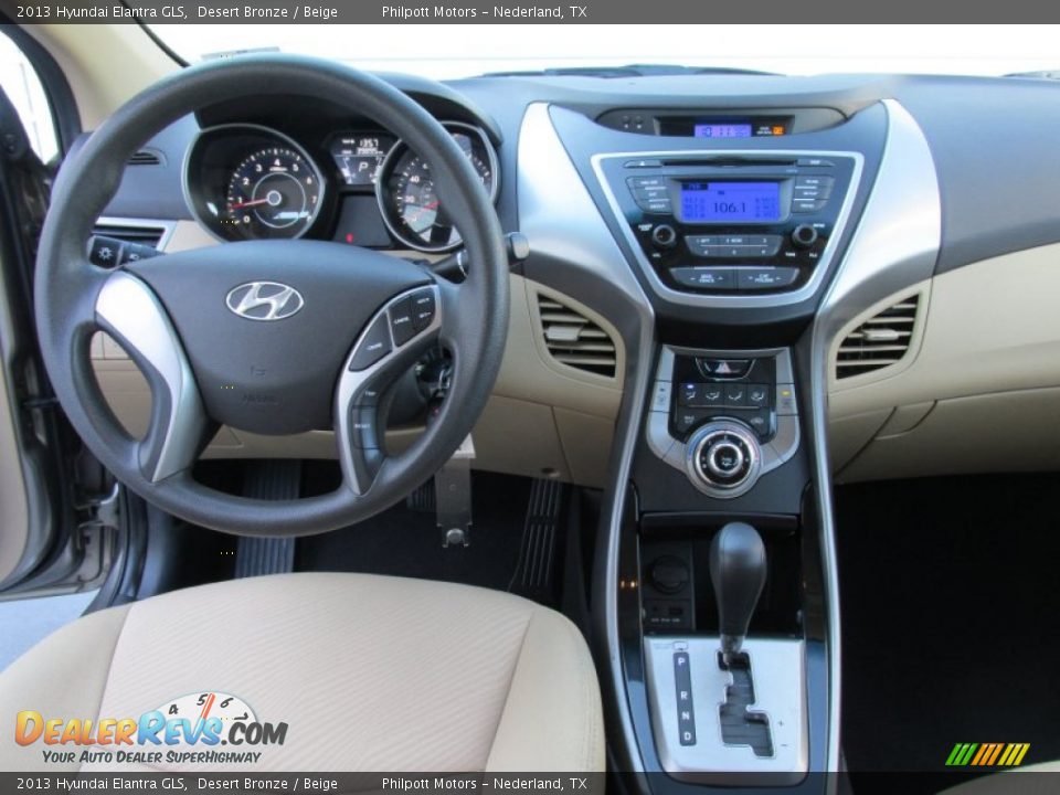 2013 Hyundai Elantra GLS Desert Bronze / Beige Photo #33