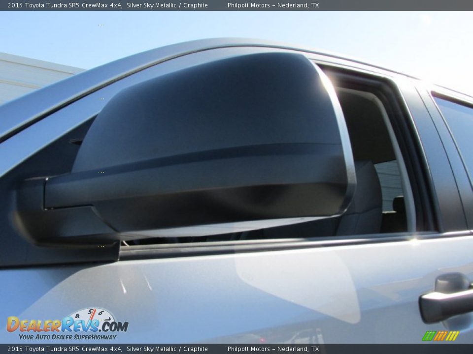 2015 Toyota Tundra SR5 CrewMax 4x4 Silver Sky Metallic / Graphite Photo #13