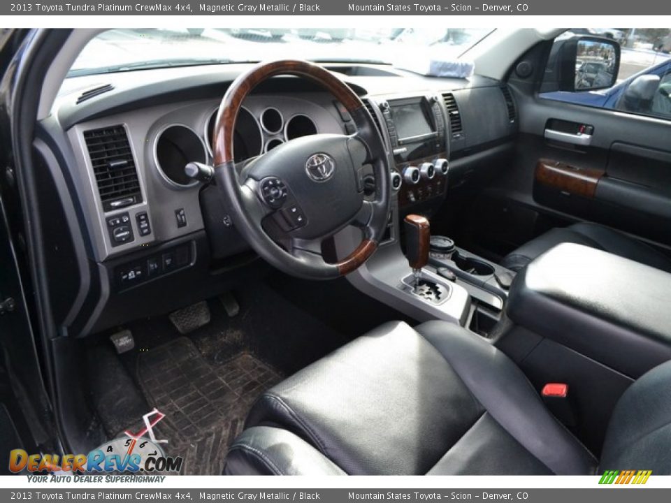 2013 Toyota Tundra Platinum CrewMax 4x4 Magnetic Gray Metallic / Black Photo #5
