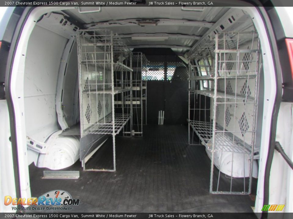 2007 Chevrolet Express 1500 Cargo Van Summit White / Medium Pewter Photo #11