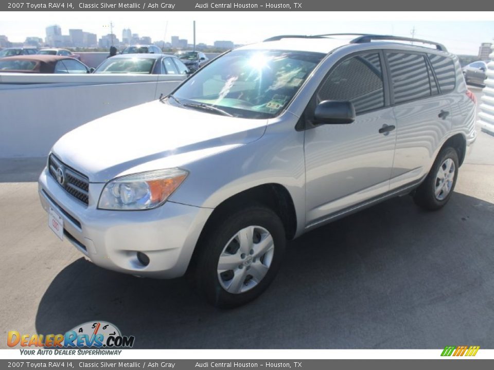 2007 Toyota RAV4 I4 Classic Silver Metallic / Ash Gray Photo #3