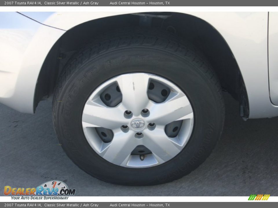 2007 Toyota RAV4 I4 Classic Silver Metallic / Ash Gray Photo #4