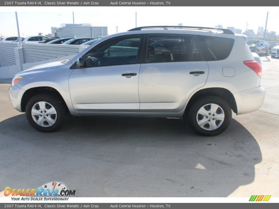 2007 Toyota RAV4 I4 Classic Silver Metallic / Ash Gray Photo #5