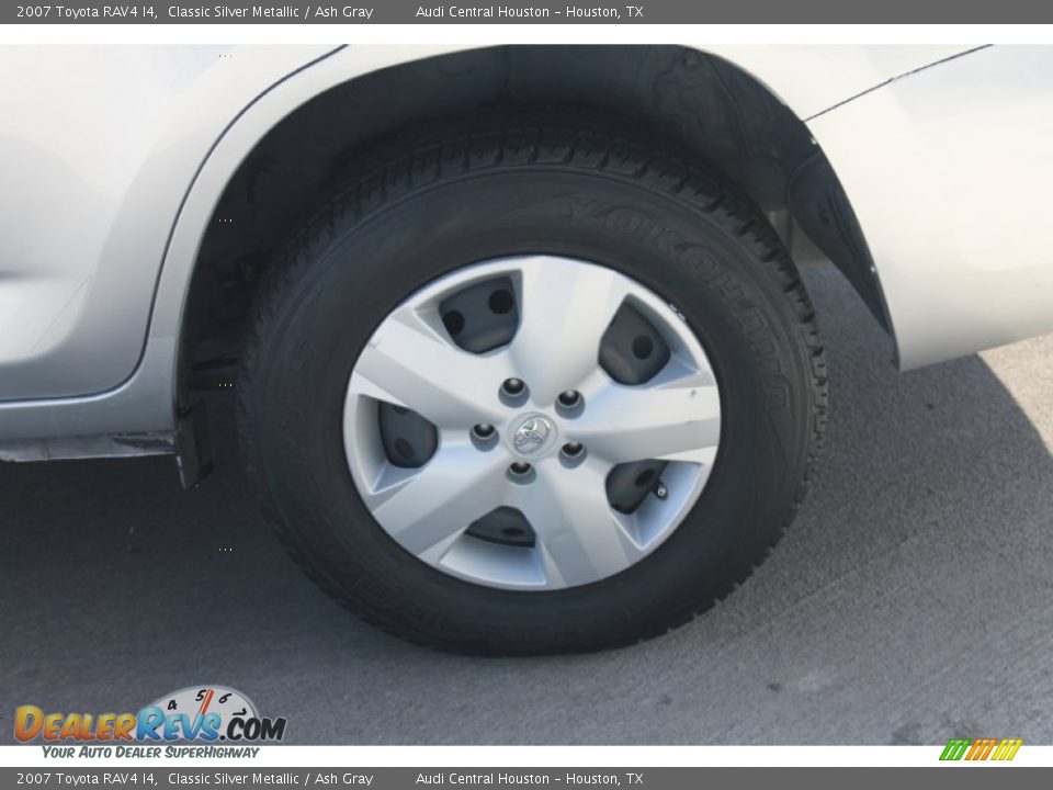 2007 Toyota RAV4 I4 Classic Silver Metallic / Ash Gray Photo #6