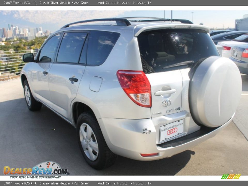 2007 Toyota RAV4 I4 Classic Silver Metallic / Ash Gray Photo #7