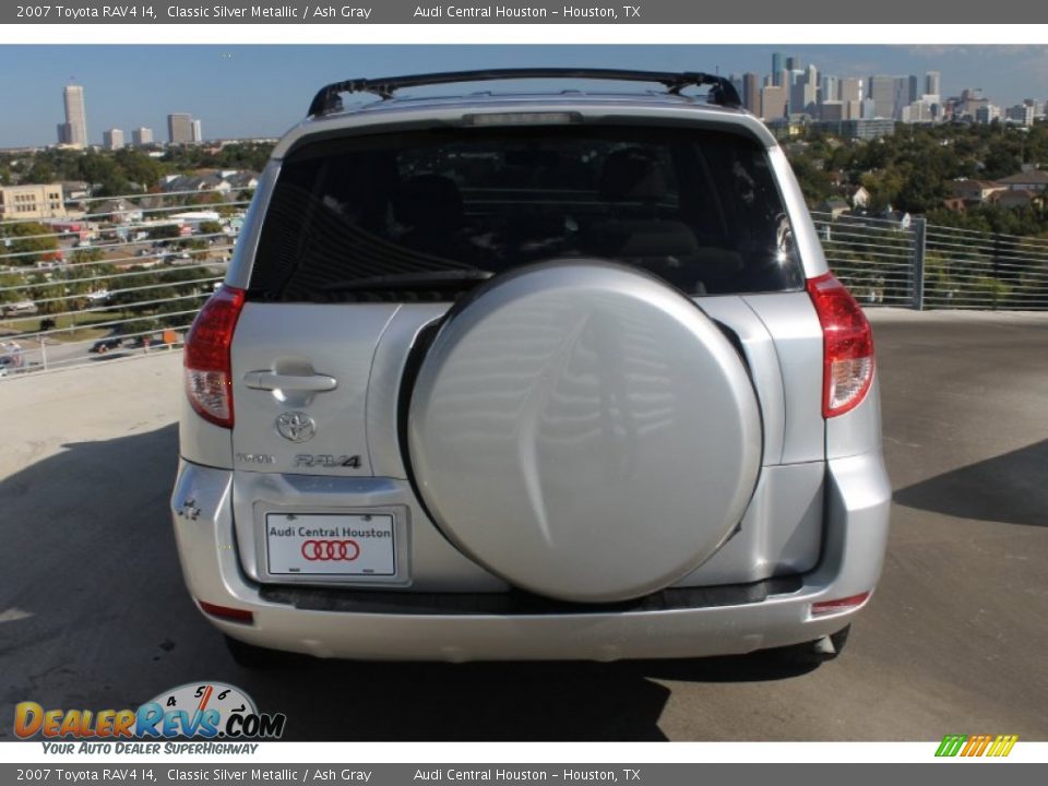 2007 Toyota RAV4 I4 Classic Silver Metallic / Ash Gray Photo #8