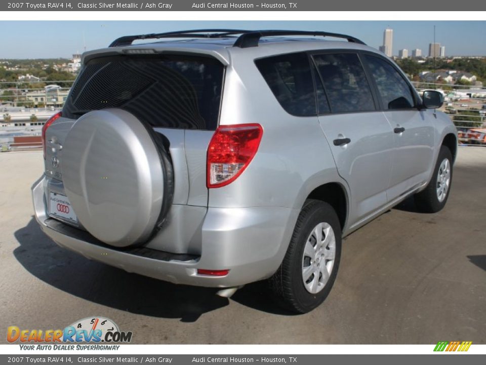 2007 Toyota RAV4 I4 Classic Silver Metallic / Ash Gray Photo #9