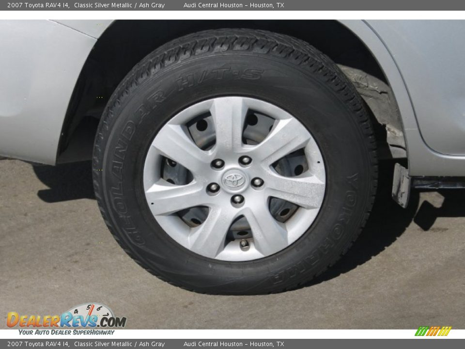 2007 Toyota RAV4 I4 Classic Silver Metallic / Ash Gray Photo #10