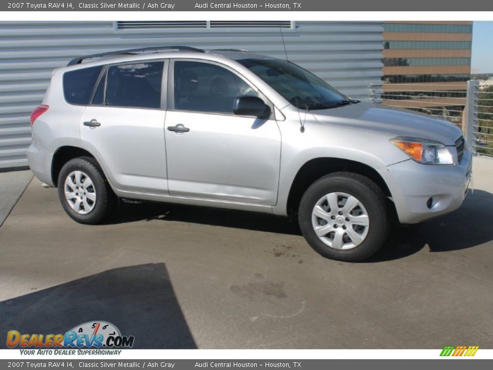 2007 Toyota RAV4 I4 Classic Silver Metallic / Ash Gray Photo #11