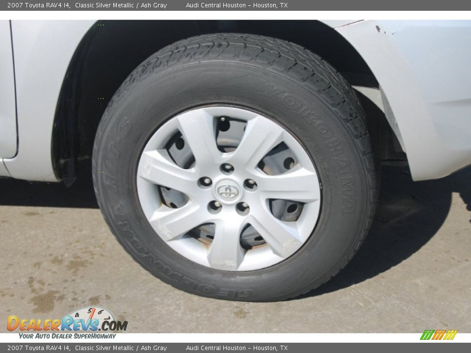 2007 Toyota RAV4 I4 Classic Silver Metallic / Ash Gray Photo #12