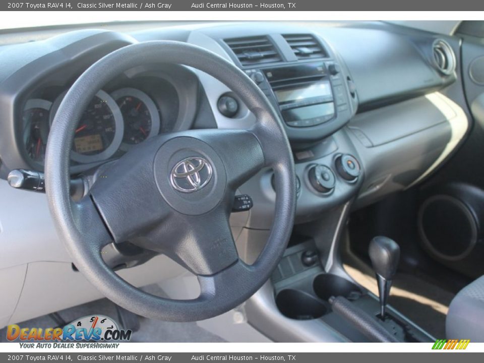 2007 Toyota RAV4 I4 Classic Silver Metallic / Ash Gray Photo #15