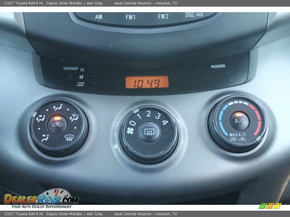 2007 Toyota RAV4 I4 Classic Silver Metallic / Ash Gray Photo #17