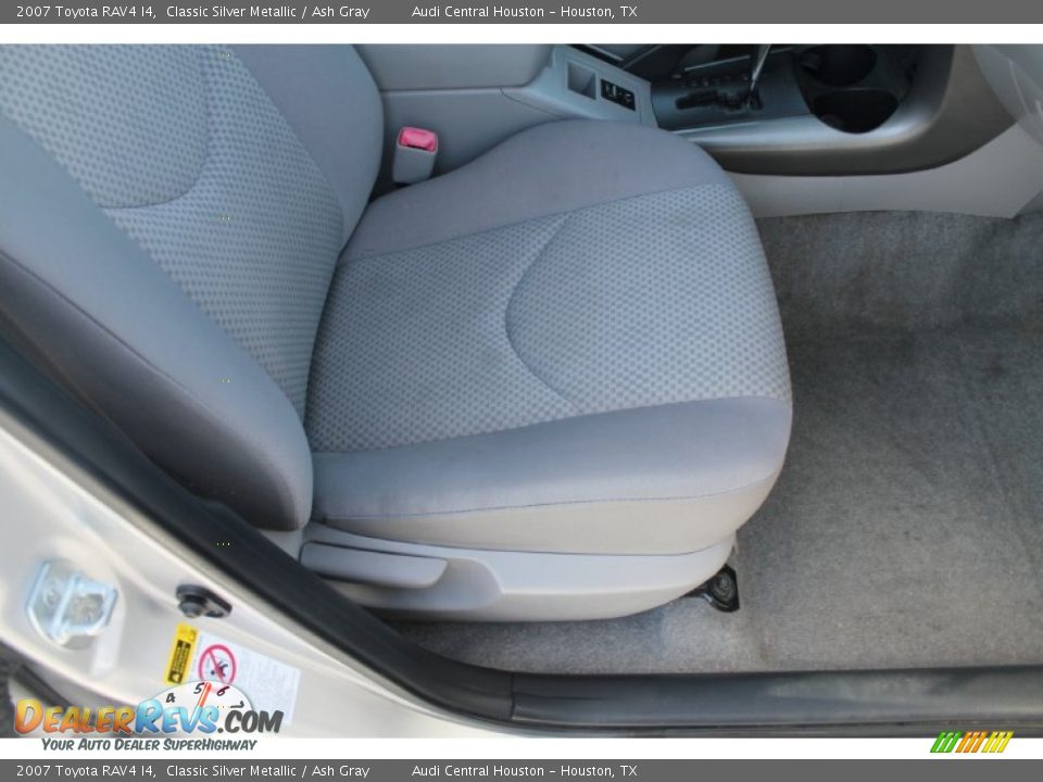 2007 Toyota RAV4 I4 Classic Silver Metallic / Ash Gray Photo #28
