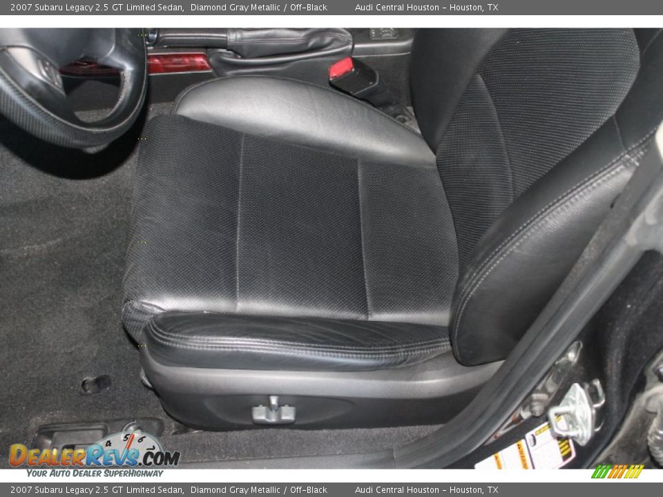 2007 Subaru Legacy 2.5 GT Limited Sedan Diamond Gray Metallic / Off-Black Photo #14