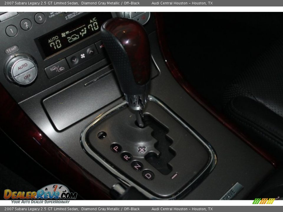 2007 Subaru Legacy 2.5 GT Limited Sedan Diamond Gray Metallic / Off-Black Photo #18