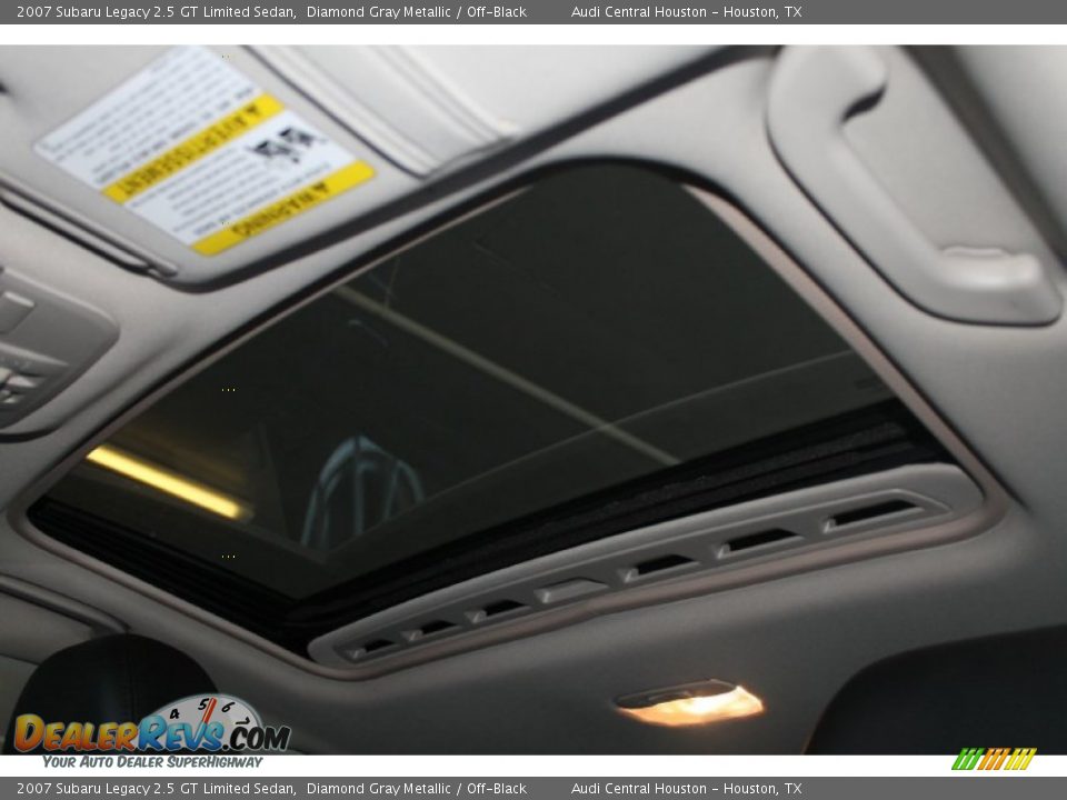 2007 Subaru Legacy 2.5 GT Limited Sedan Diamond Gray Metallic / Off-Black Photo #24