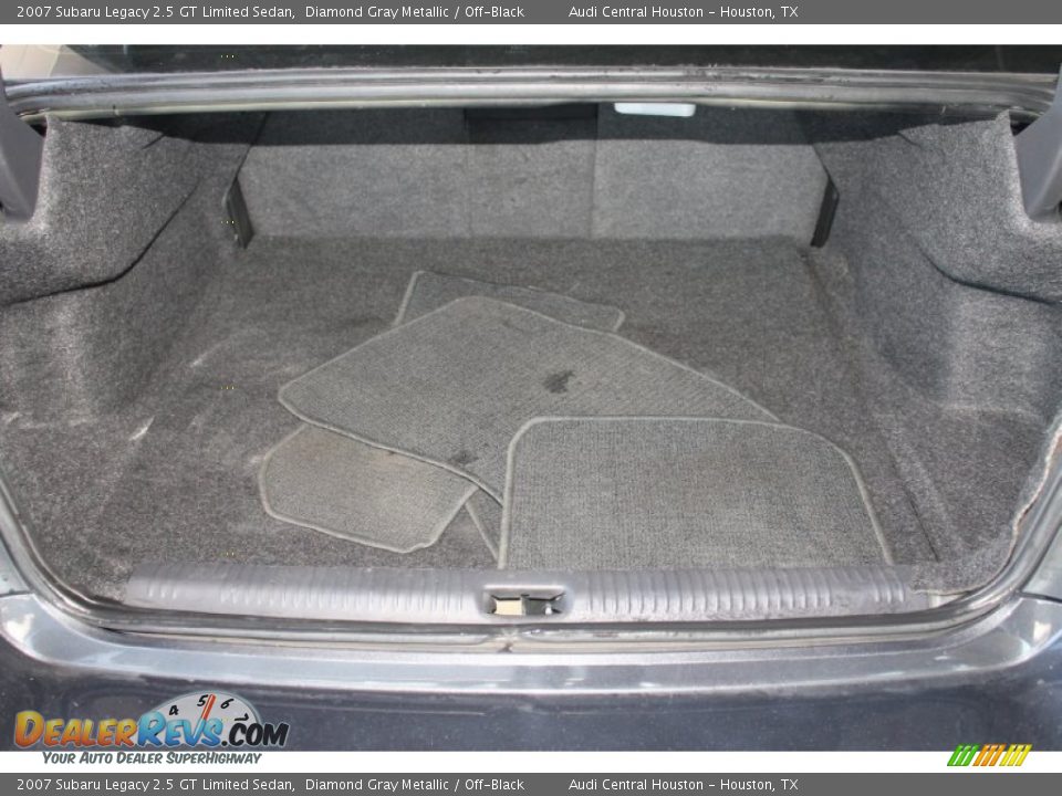 2007 Subaru Legacy 2.5 GT Limited Sedan Diamond Gray Metallic / Off-Black Photo #25