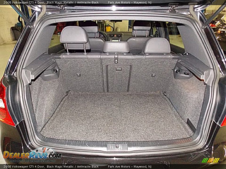 2008 Volkswagen GTI 4 Door Black Magic Metallic / Anthracite Black Photo #25