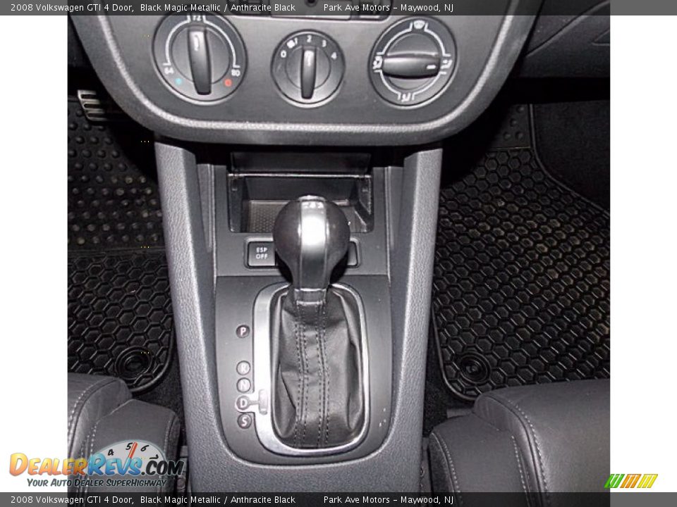 2008 Volkswagen GTI 4 Door Black Magic Metallic / Anthracite Black Photo #29