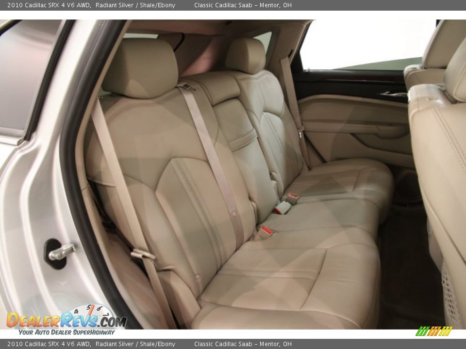 Rear Seat of 2010 Cadillac SRX 4 V6 AWD Photo #18