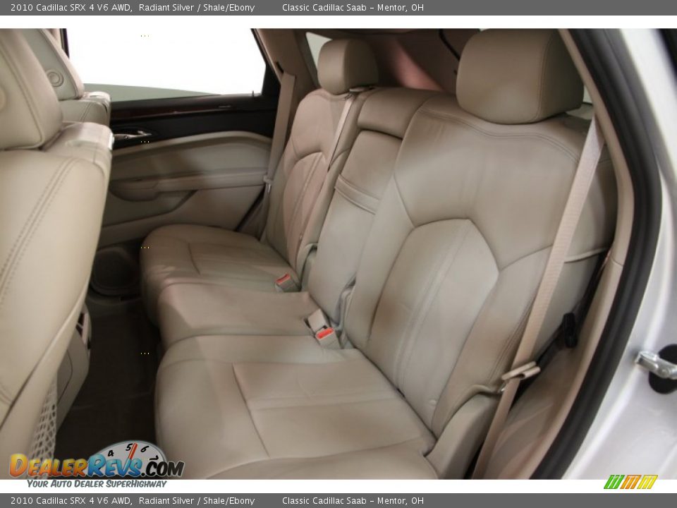 Rear Seat of 2010 Cadillac SRX 4 V6 AWD Photo #21
