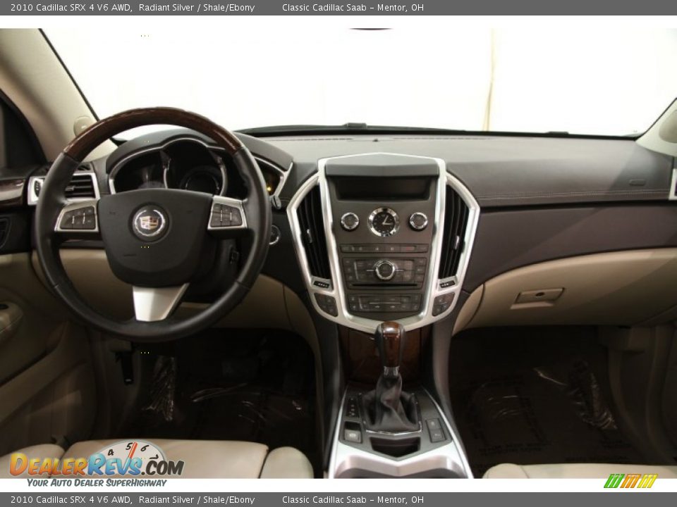 2010 Cadillac SRX 4 V6 AWD Radiant Silver / Shale/Ebony Photo #25