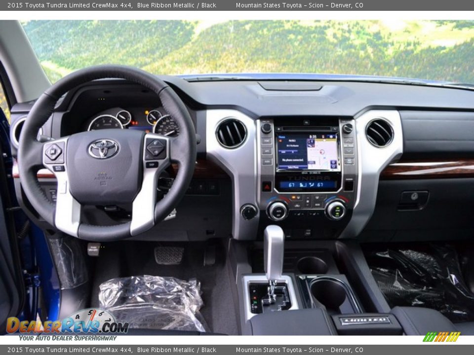 2015 Toyota Tundra Limited CrewMax 4x4 Blue Ribbon Metallic / Black Photo #6