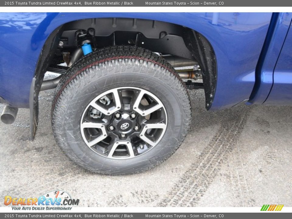 2015 Toyota Tundra Limited CrewMax 4x4 Blue Ribbon Metallic / Black Photo #12