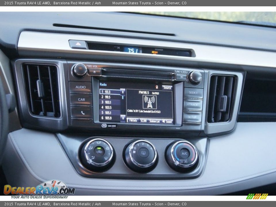 2015 Toyota RAV4 LE AWD Barcelona Red Metallic / Ash Photo #6