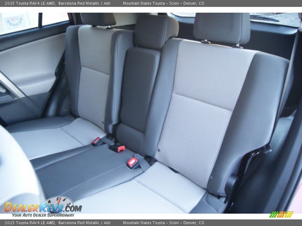 2015 Toyota RAV4 LE AWD Barcelona Red Metallic / Ash Photo #7