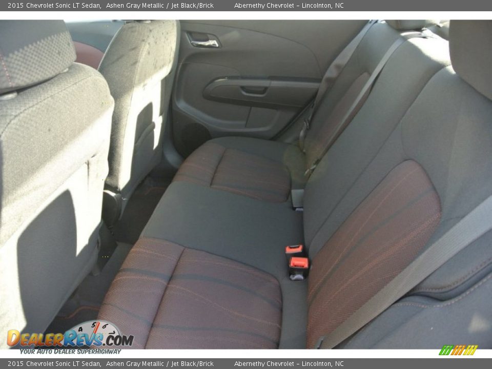 Rear Seat of 2015 Chevrolet Sonic LT Sedan Photo #16