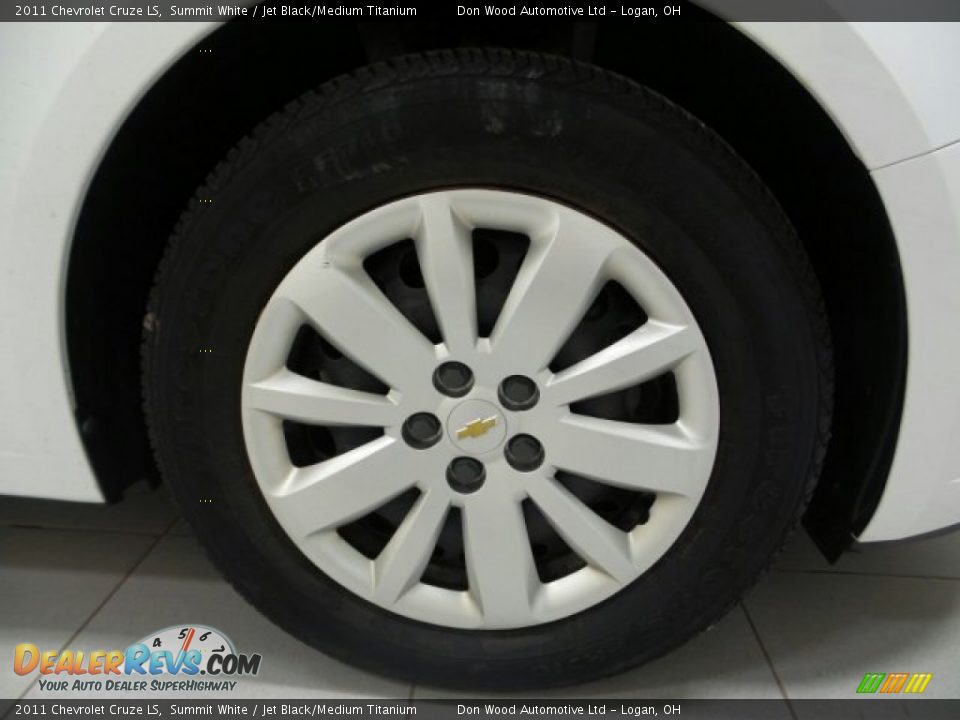 2011 Chevrolet Cruze LS Summit White / Jet Black/Medium Titanium Photo #4
